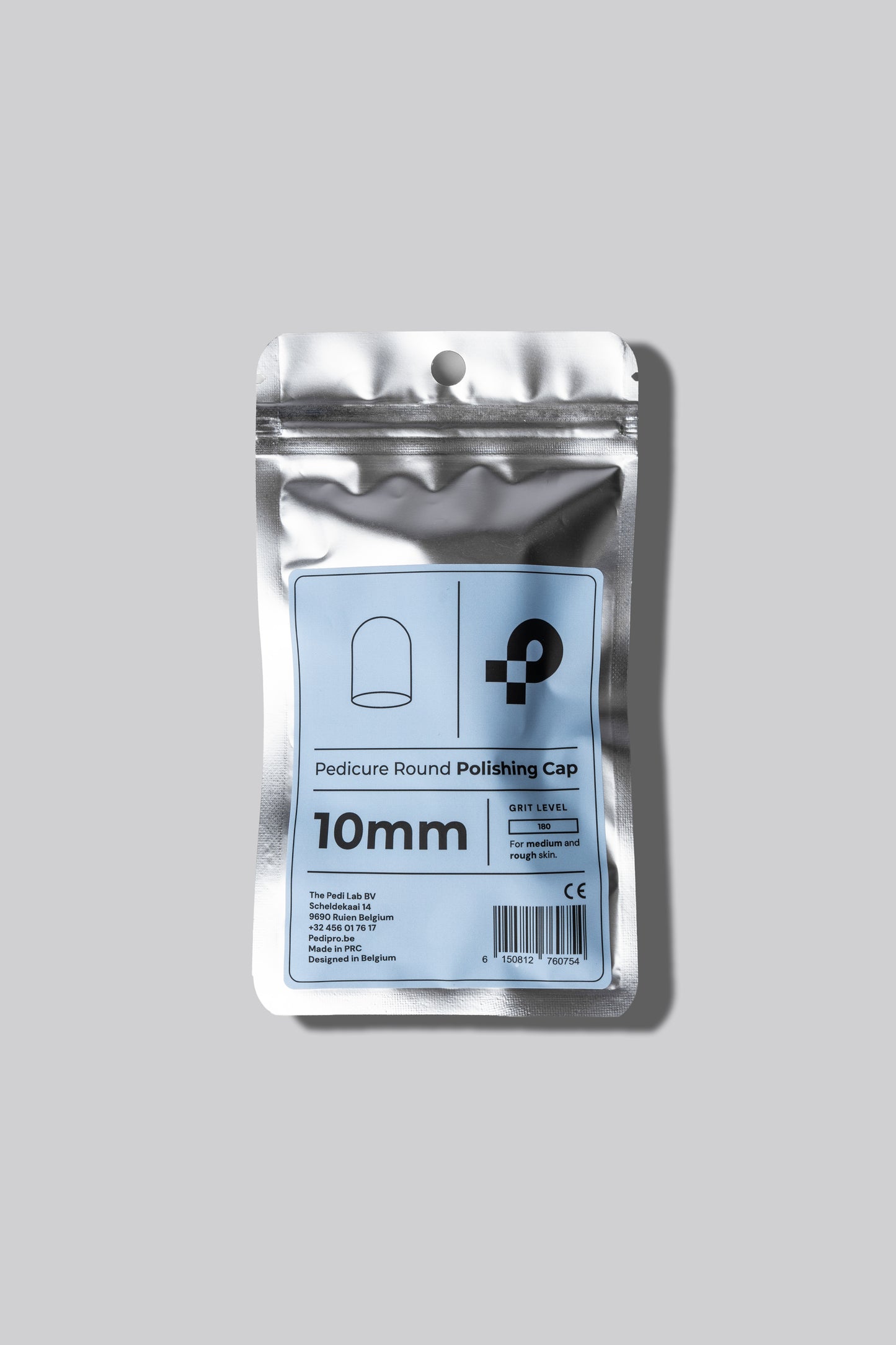 Pedicure Round Polishing Cap | 10 pcs