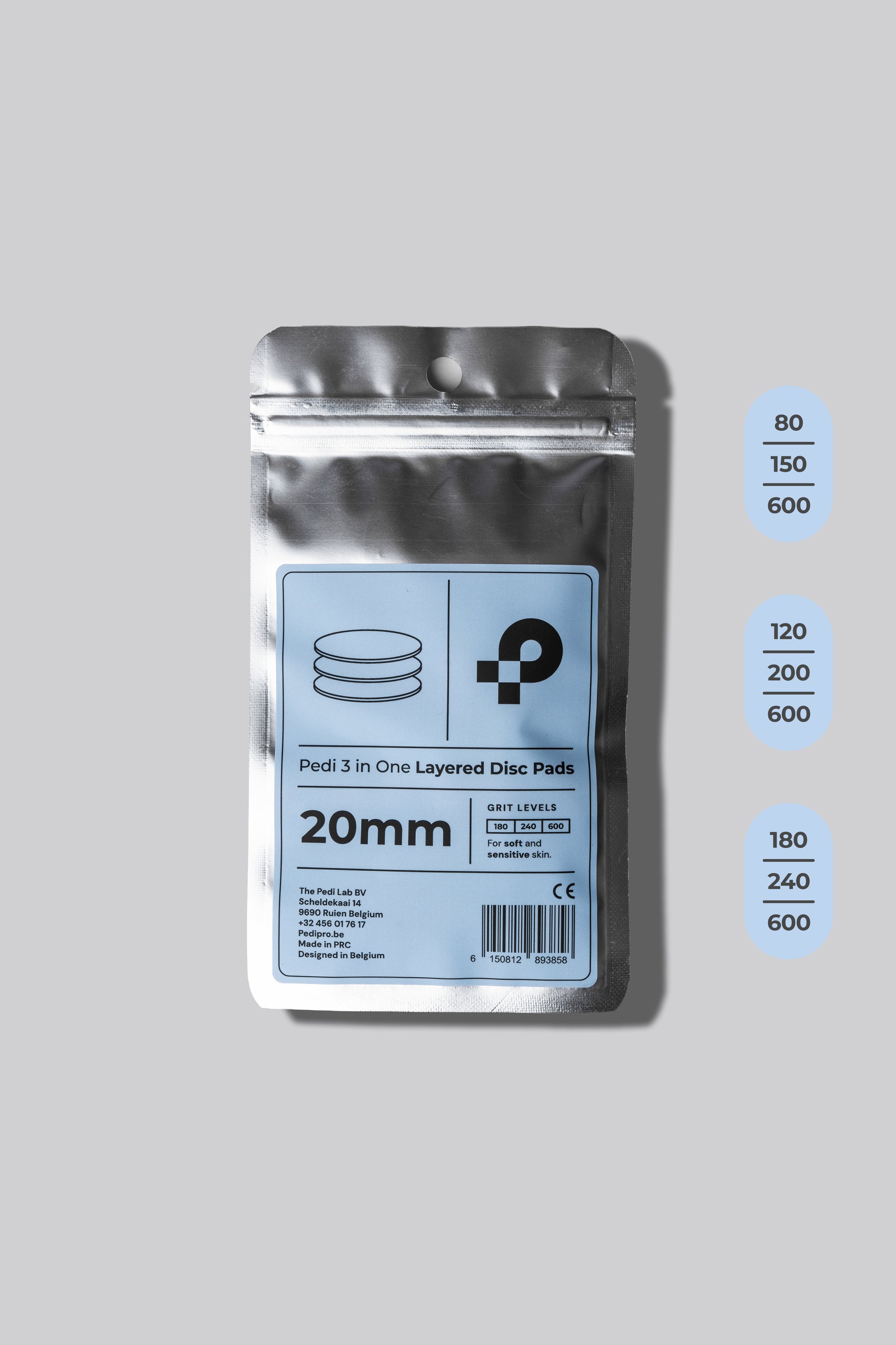 3 in One Layered Disc Pads | 25 pcs