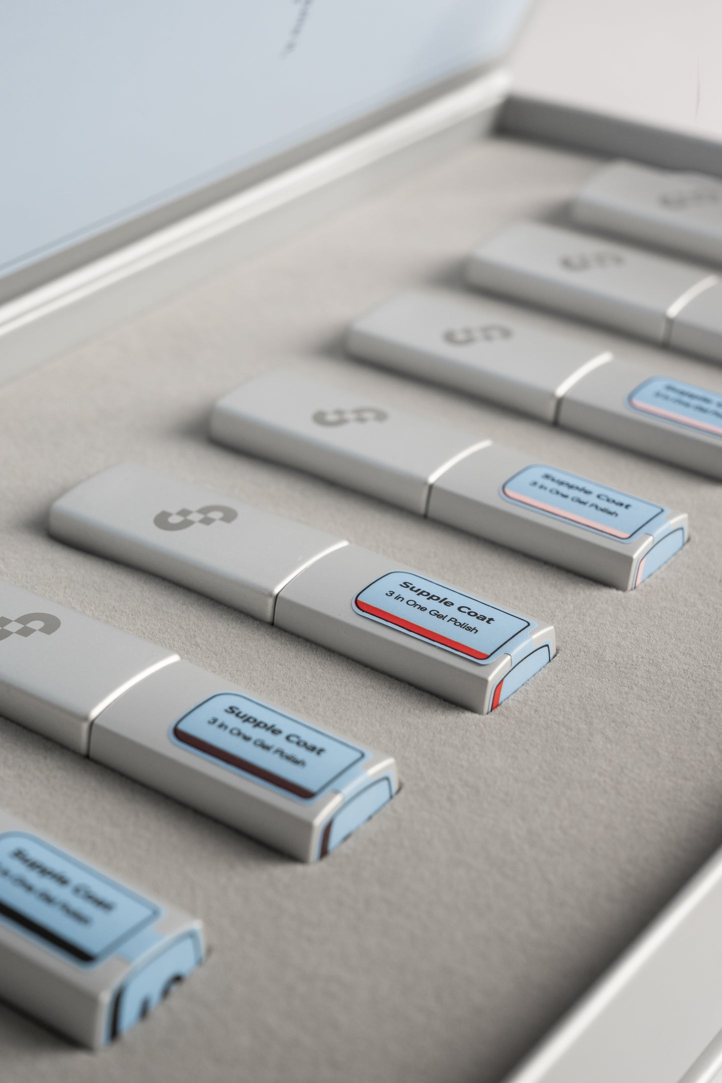 Detail van Supple gelsysteem in gebruik