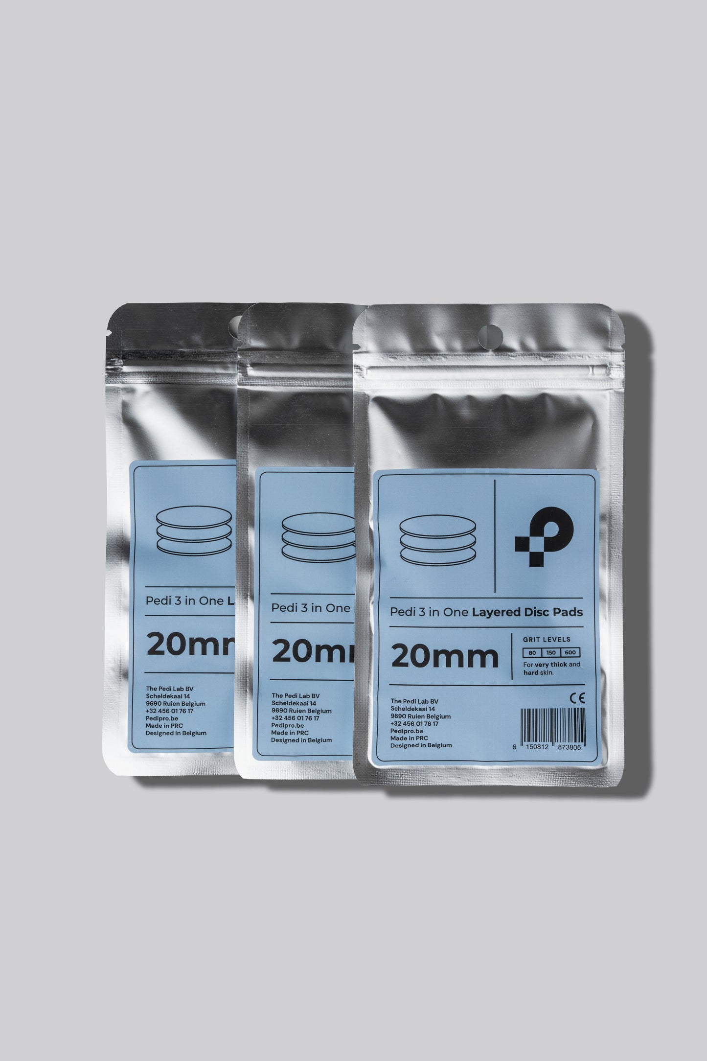 3 in One Layered Disc Pads | 25 pcs