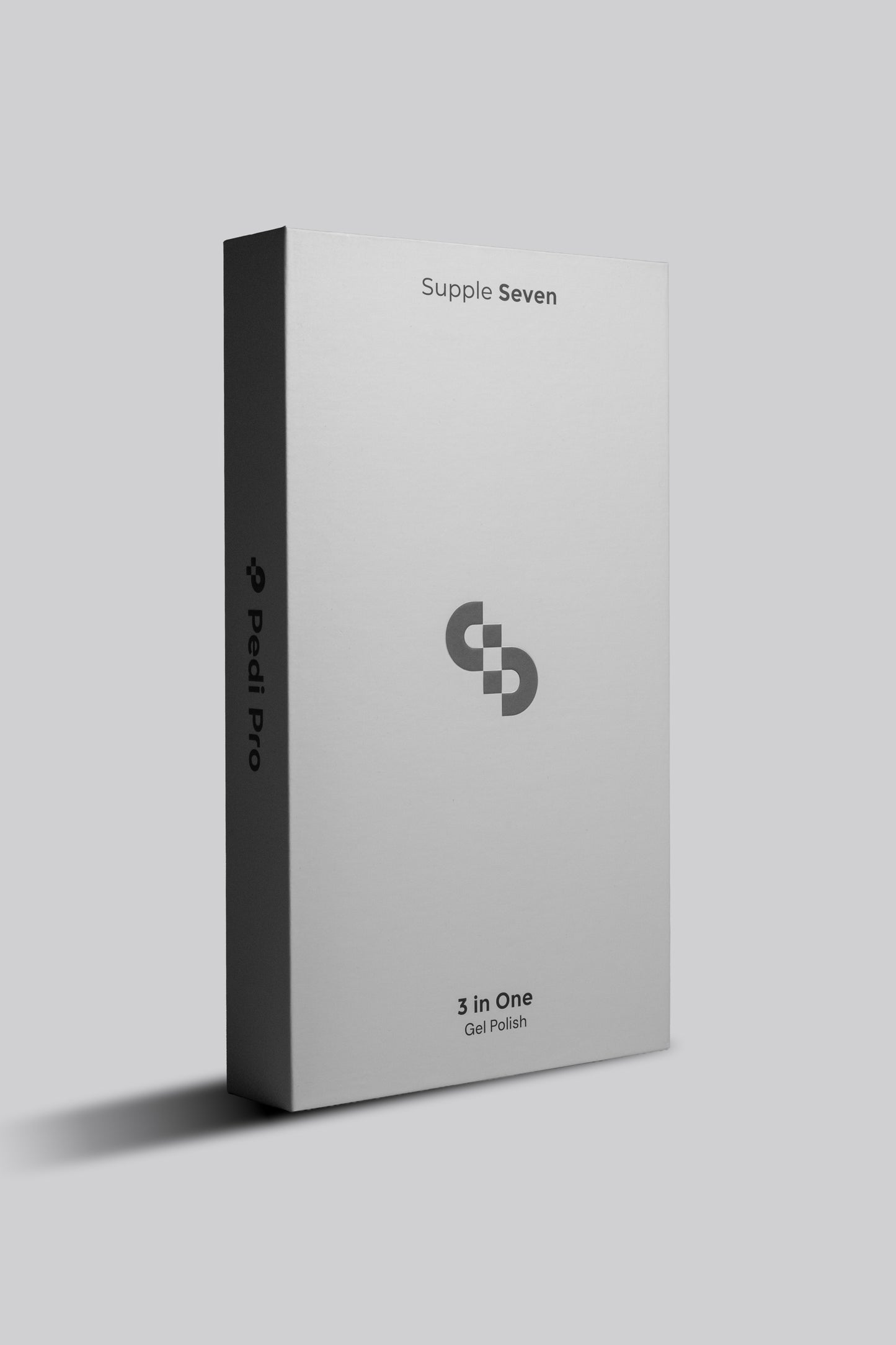 Supple 7 Box geopend met alle gelflessen